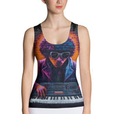Let The Keys Talk Sublimation Cut & Sew Tank Top - Beyond T-shirts